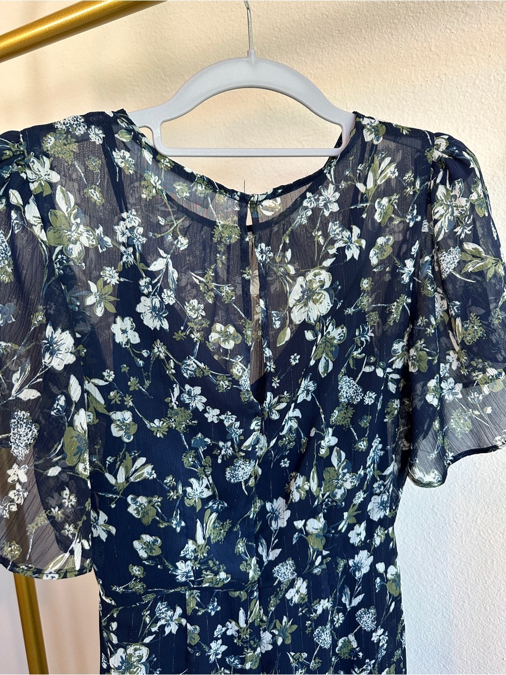 ASTR the Label Floral Flutter Sleeve Maxi Dress - Picture 12 of 16
